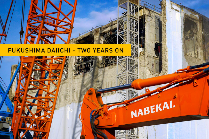 Two years after the accident at Fukushima Daiichi Nuclear Power Plant, work continues to ensure the damaged units remain stable and to prepare for the long and challenging task of decommissioning.