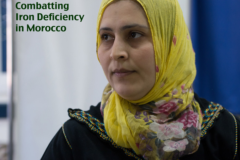 Thirty-six percent of Moroccan women of childbearing age (18-35) have iron deficiency anaemia.