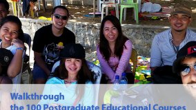 Recorrido por los 100 cursos de ense?anza de posgrado (en inglés)