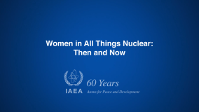 Mujeres en todo el ámbito nuclear: un recorrido histórico (en inglés)