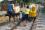 People in northern Colombia deliver water to their neighbors by pushing a makeshift cart along the region’s main railway.