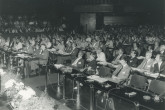 Some of the over 500 delegates at the opening of the conference in Innsbruck, Austria, 23 August 1978.
(IAEA Archives)