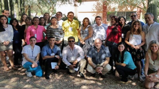 Participants at the training course