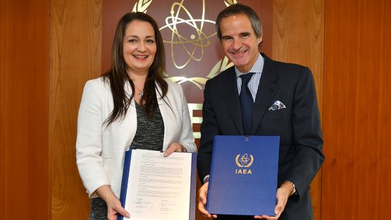 Alianza entre el OIEA y ONUSIDA para luchar contra el cáncer cervicouterino, una de las principales causas de muerte entre las mujeres de los países en desarrollo (en inglés)