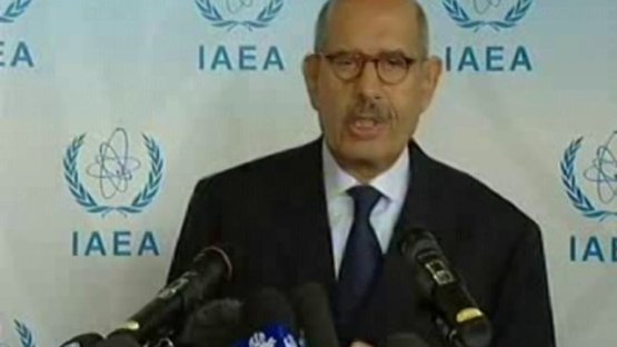 Dr. ElBaradei Briefs the Press on Iran