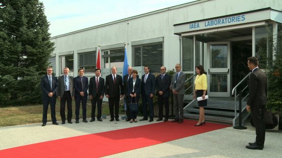 Prince Albert II of Monaco Visits the IAEA