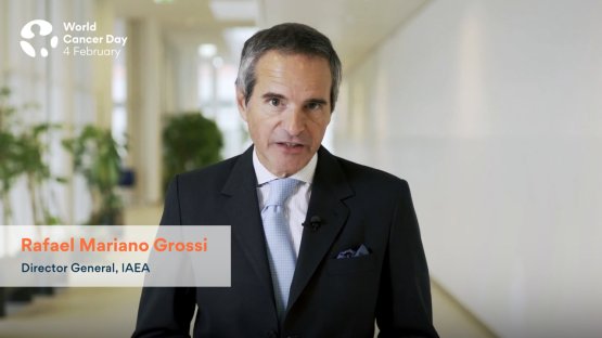 IAEA Director General Discusses Radiotherapy for World Cancer Day 2020