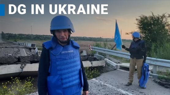 IAEA Director General visits Ukraine after Dam Disaster