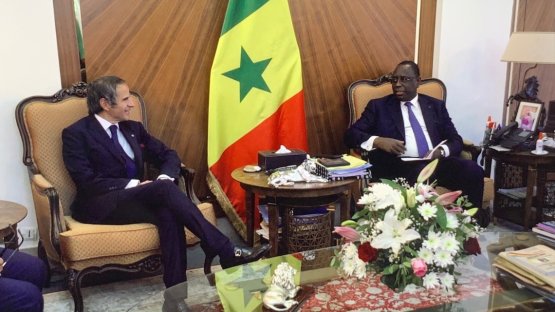 Rafael Grossi, Macky Sall