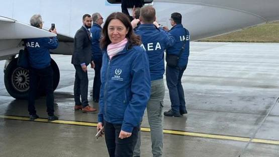 IAEA Experts at the Chornobyl Nuclear Power Plant