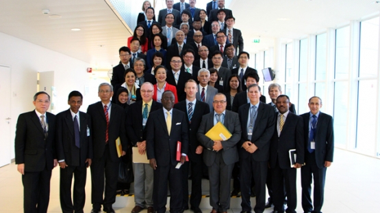Participants at the training course